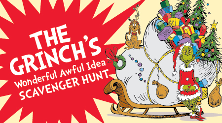 The Grinch's Wonderful Awful Idea Scavenger Hunt